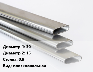 Труба плоскоовальная 30х15 s=0.9 плоскоовальная, т цена от 75182 ₼ / т, где купить, условия доставки в Баку и Бакинская области